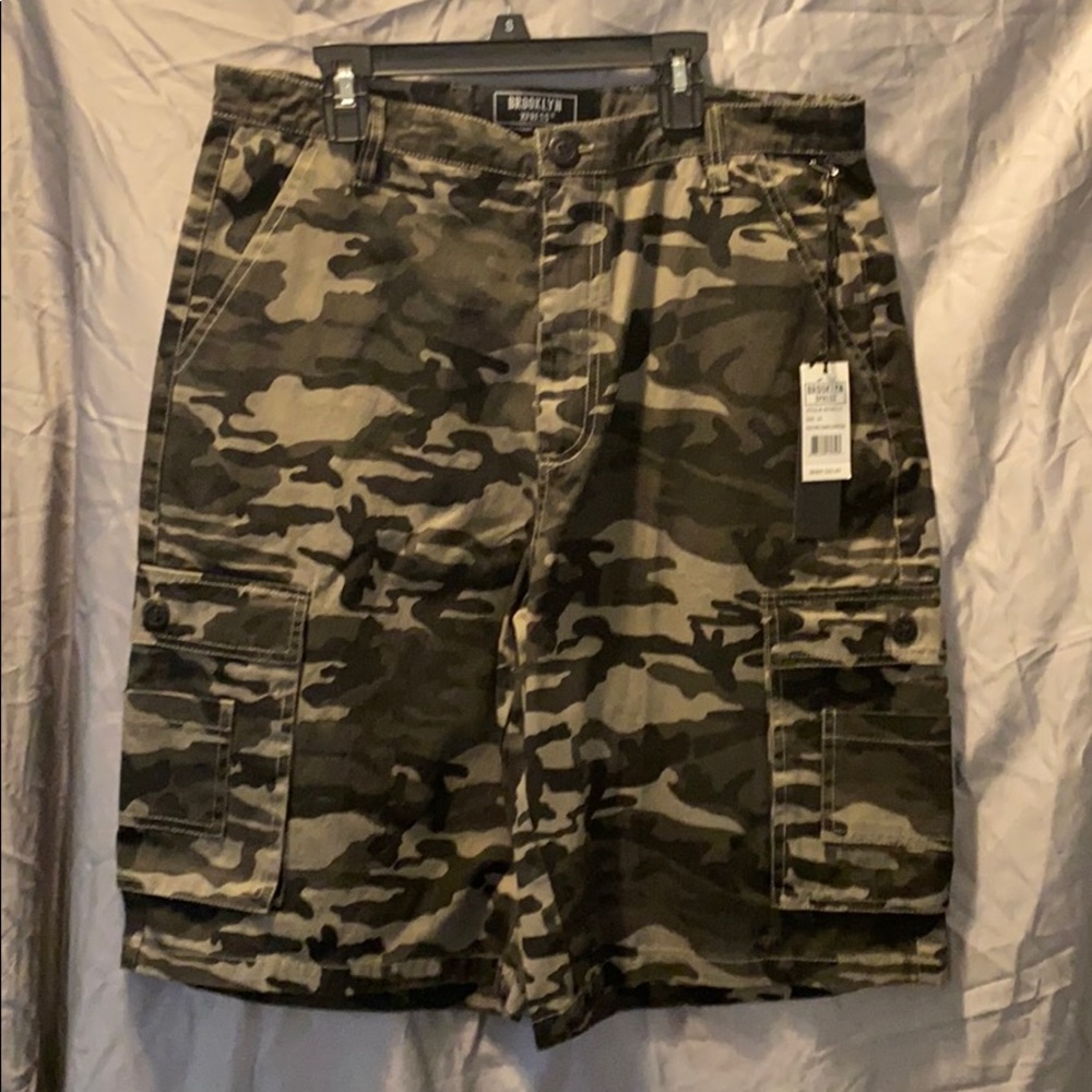 Brand New Camo Cargo Shorts
